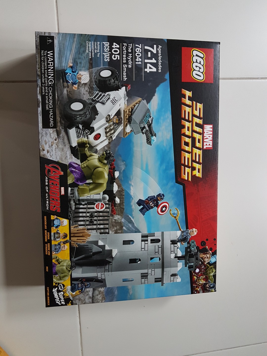 Lego Marvel 76041 The Hydra Fortress Smash Toys Games Bricks Figurines On Carousell