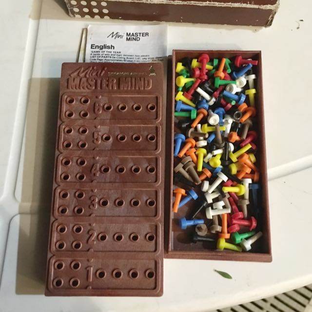 Mini Master Mind, Hobbies & Toys, Memorabilia & Collectibles, Vintage ...