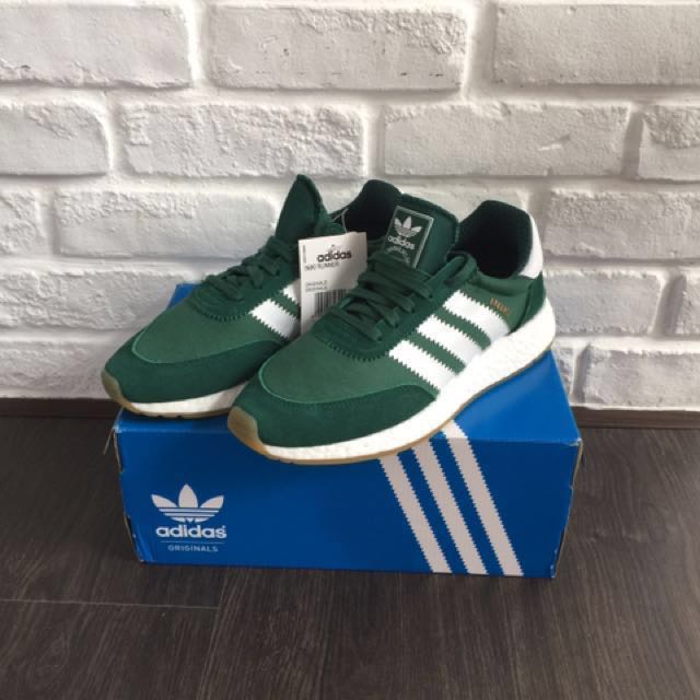 ON HAND Adidas Iniki Runner Green Gum US 7.5 UK 7 EU 40.5