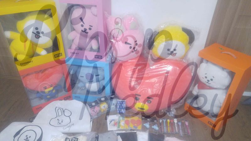 bt21 rj jumbo plush