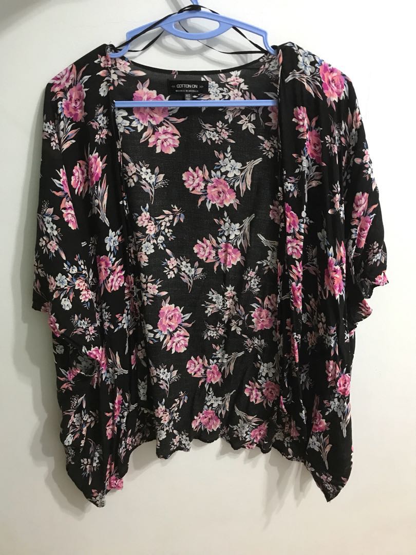 3 For 25 Cotton On Floral Kimono Beach Cover Up