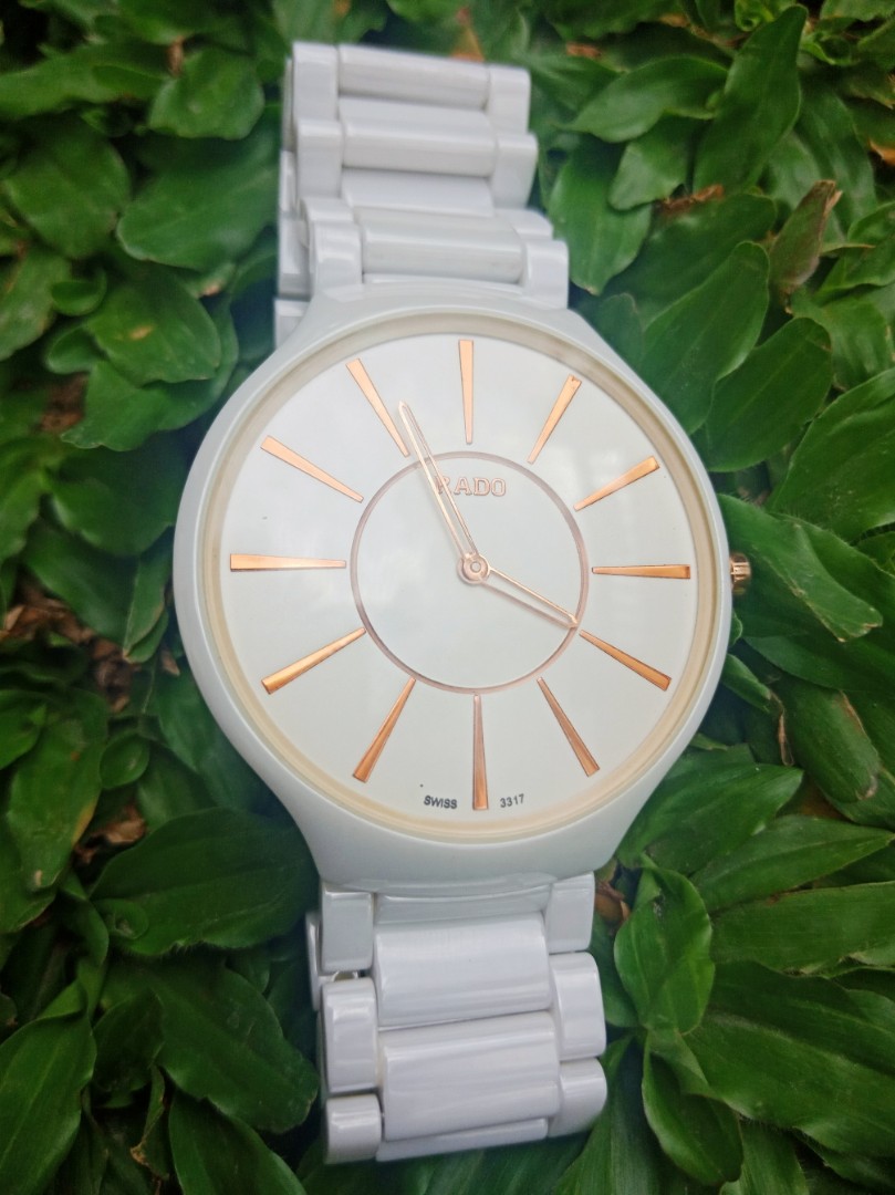 Rado jubile swiss ceramic sales steel band