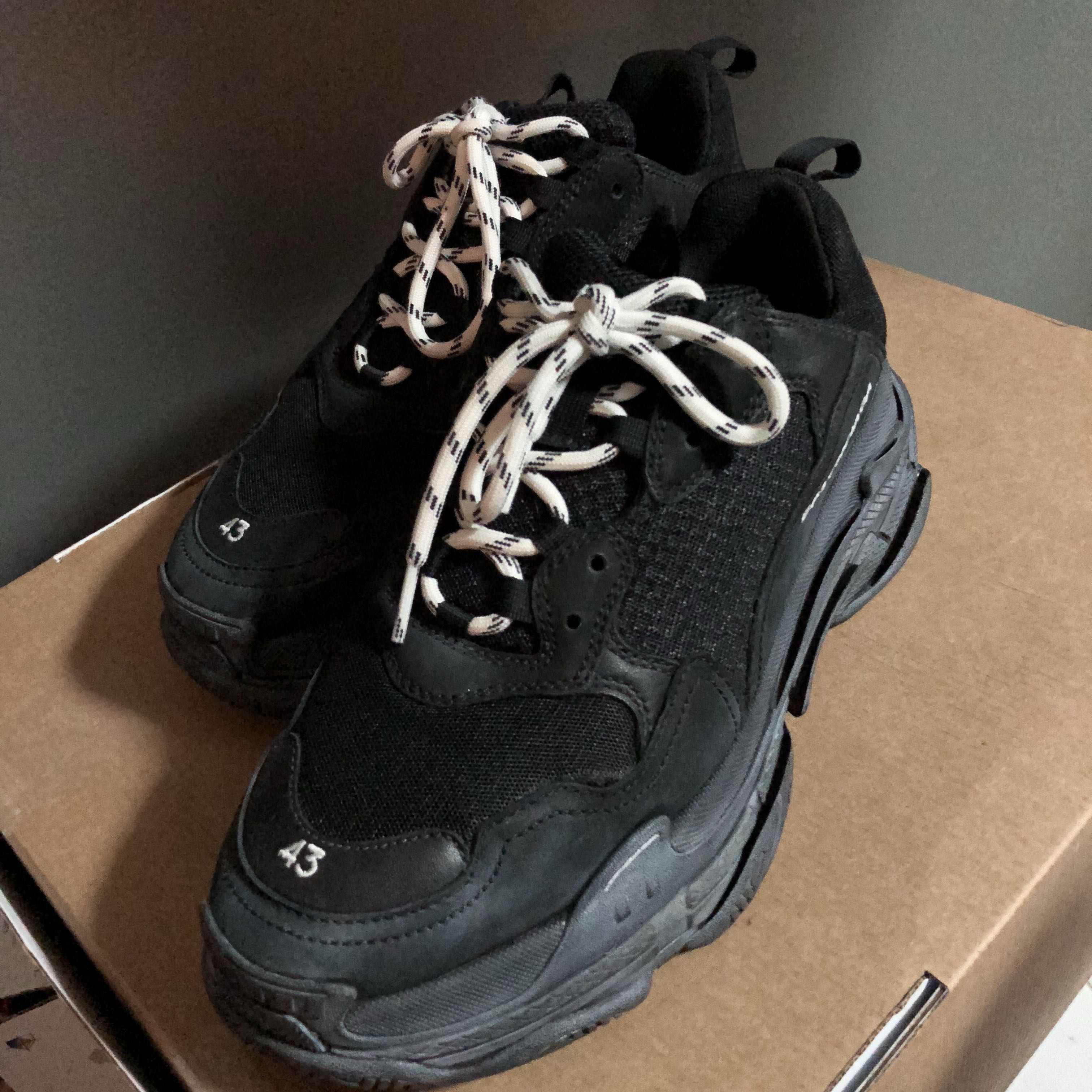 balenciaga triple s size 9.5