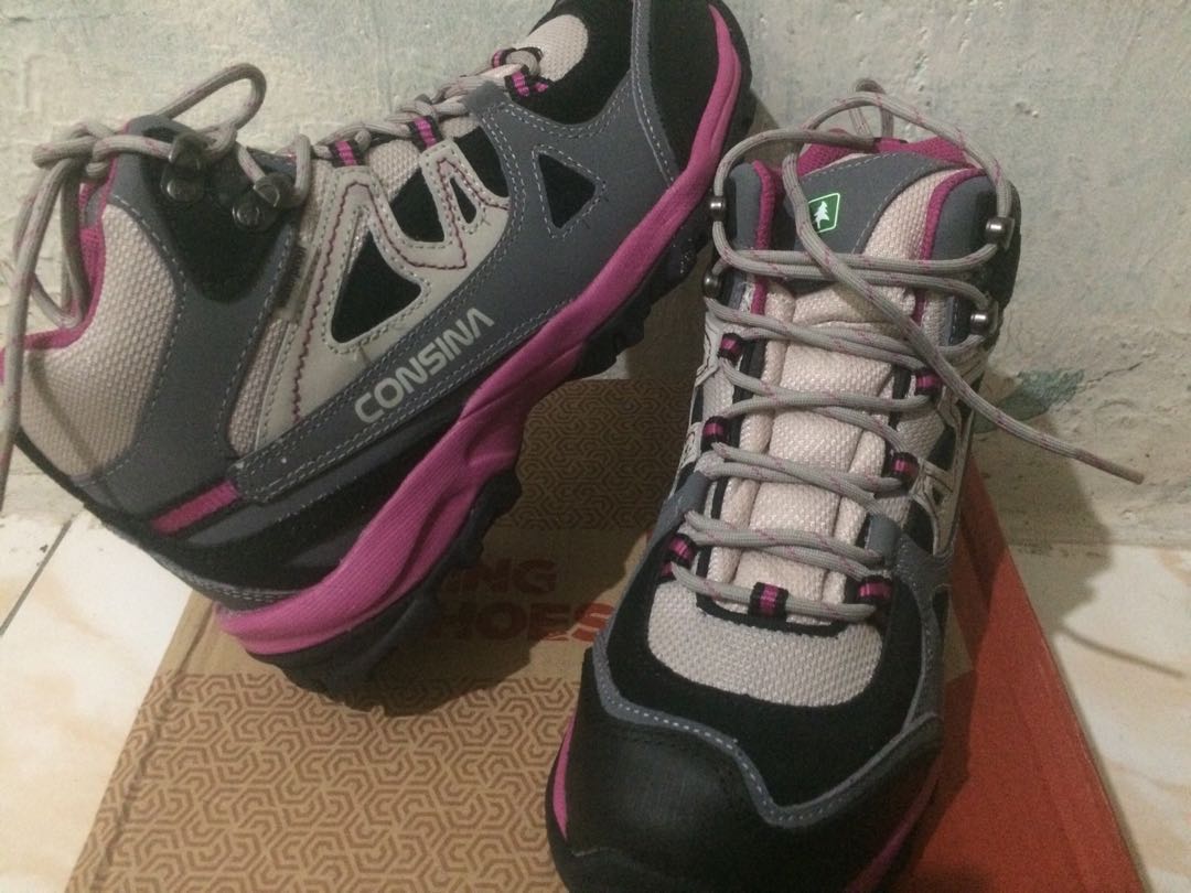 Sepatu Hiking Wanita Consina Fesyen Wanita Sepatu Di Carousell