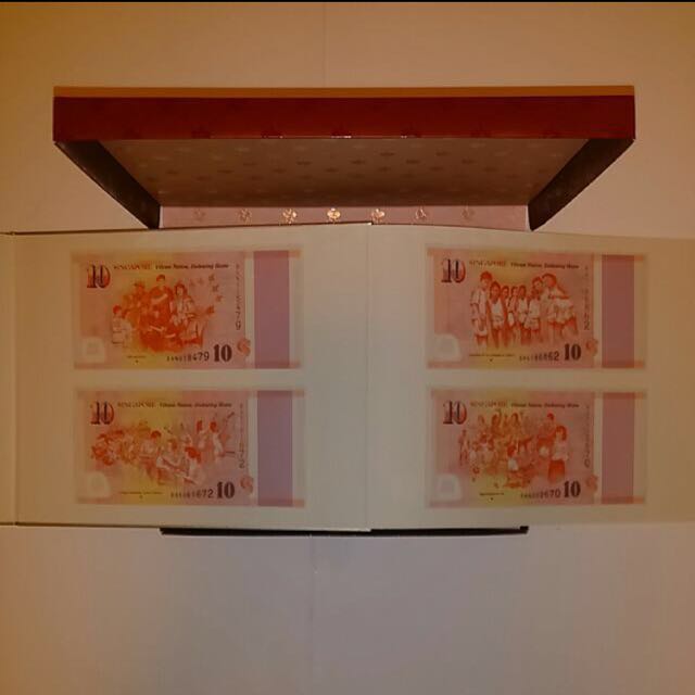 SG50 Notes Set (Category: Currency) located in Singapore. Submitted by zeetrading (Listing ID 42707251, Image 3). Description: Brand new Standard SG50 notes set Extra set at home. Quote your offers :) Deal at Kallang mrt..