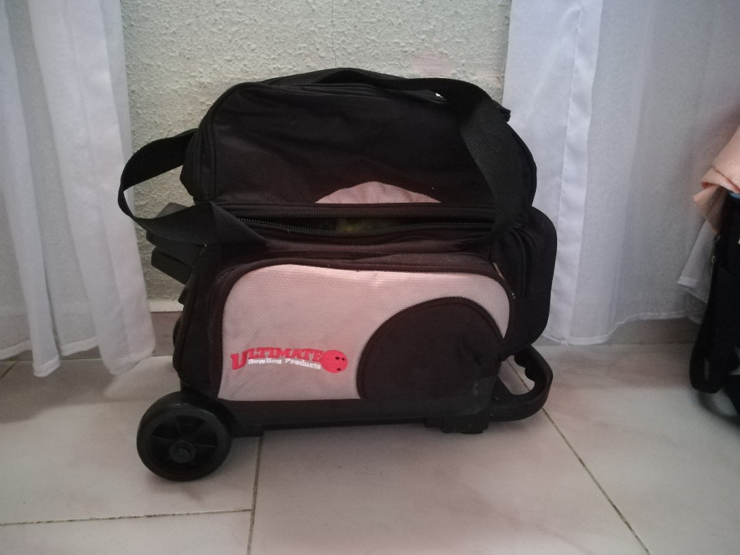 single roller bowling bag
