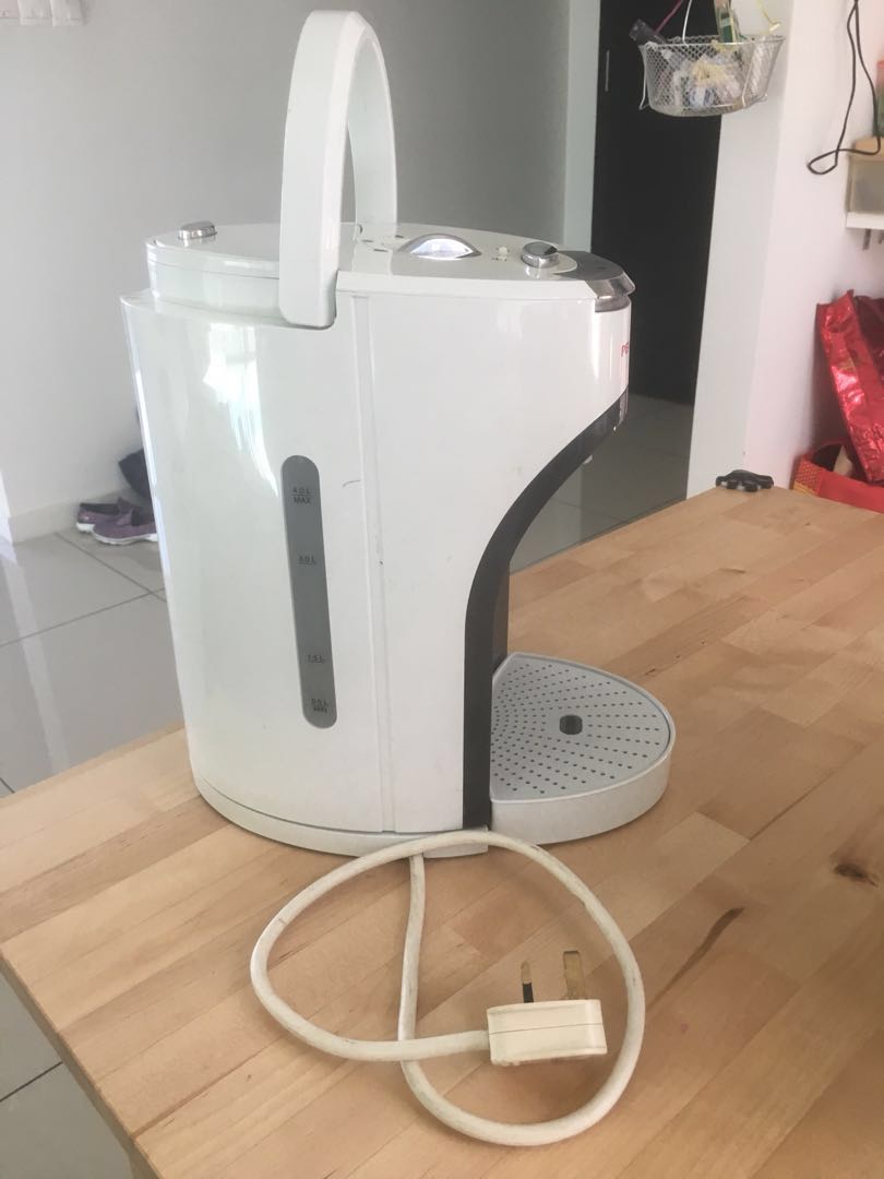 Single cup clearance water boiler