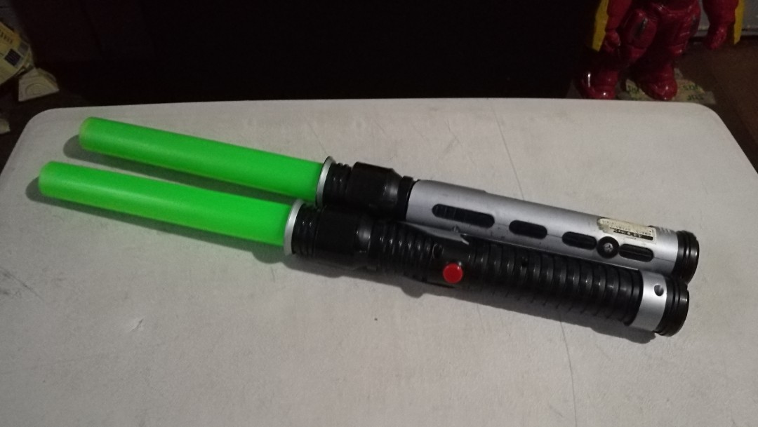 star wars lightsaber green.episode 3 (Category: Action & Battle Toys) located in Quezon City. Submitted by toys_r_here (Listing ID 172416542, Image 1). Description: 350 each not working yun light n sound What u see is what u get Ship or meet pwed.