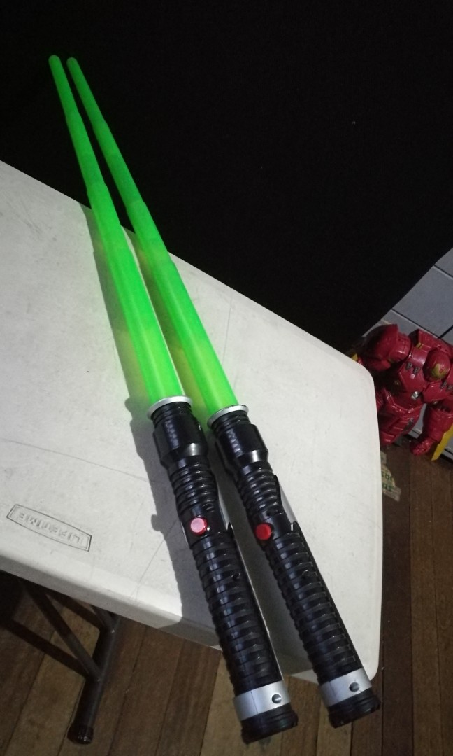 star wars lightsaber green.episode 3 (Category: Action & Battle Toys) located in Quezon City. Submitted by toys_r_here (Listing ID 172416542, Image 3). Description: 350 each not working yun light n sound What u see is what u get Ship or meet pwed.