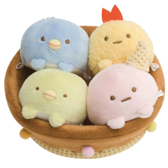 sumikko gurashi plush set