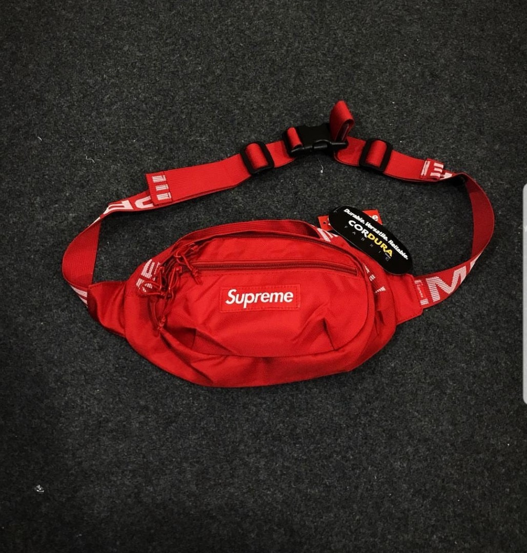 ciri waist bag supreme original