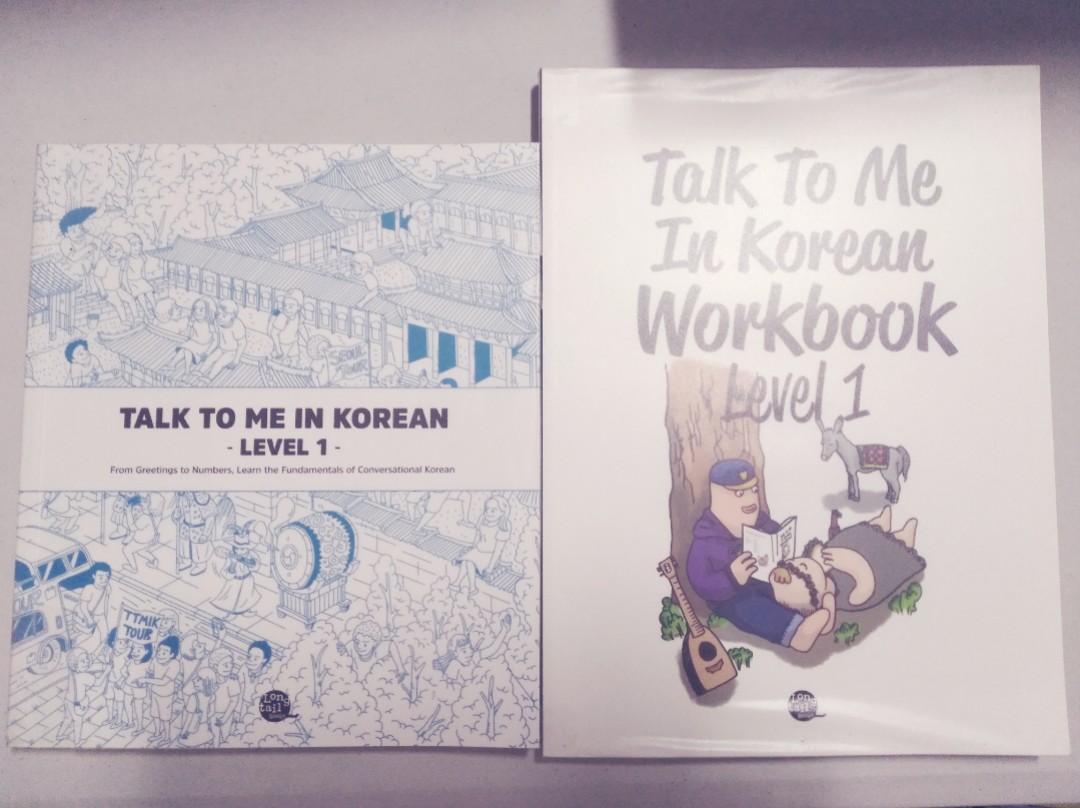 Talk To Me In Korean Level 1 Textbook Workbook Books Stationery Textbooks Professional Studies On Carousell