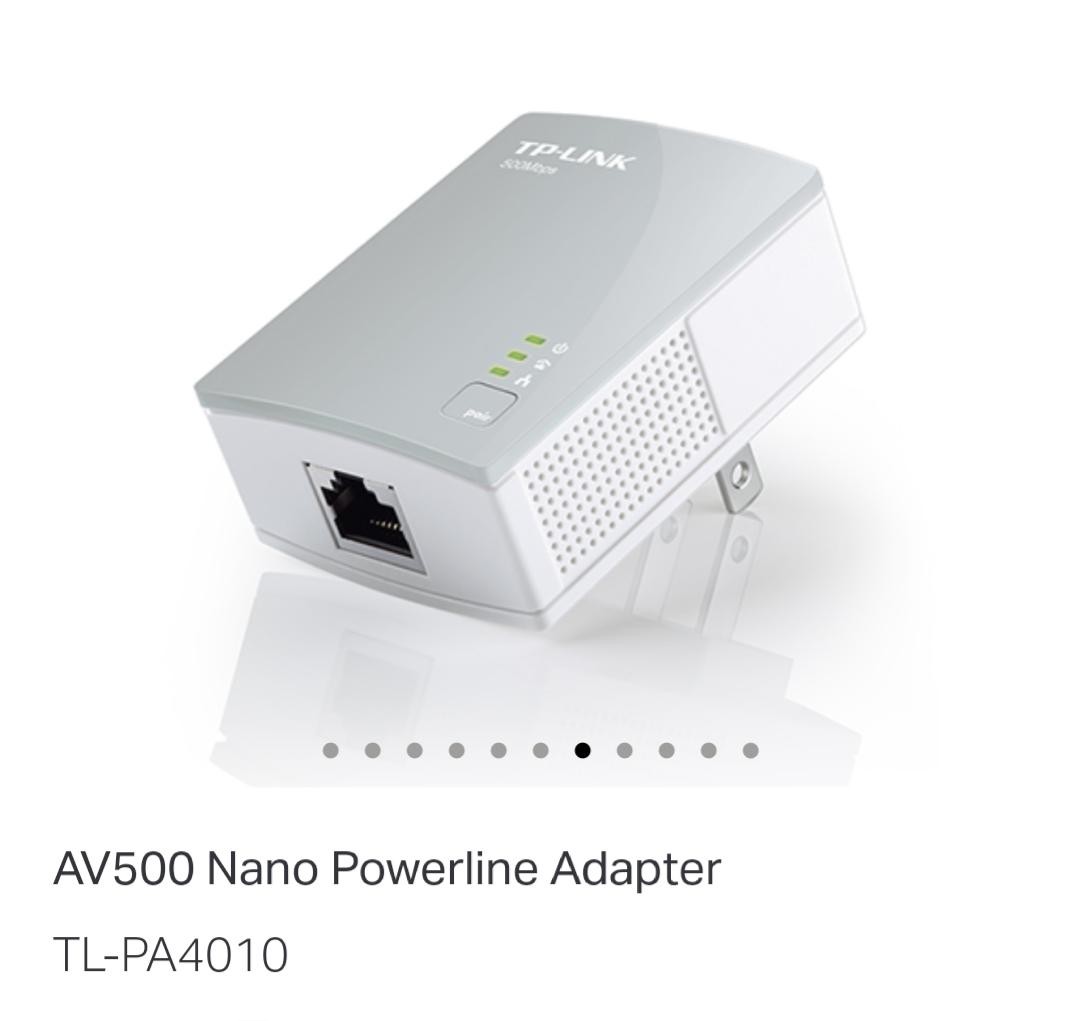 Tp Link Powerline Adaptor Wireless Internet Electronics Others On Carousell