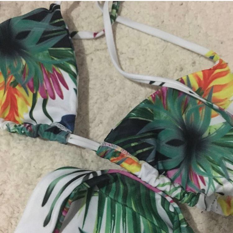 Tropical bikini (Category: Bikinis & Swimsuits) located in Baguio. Submitted by nstyleph (Listing ID 172366902, Image 3). Description: Brand new swimsuit. Two piece. Rfs: wrong size .