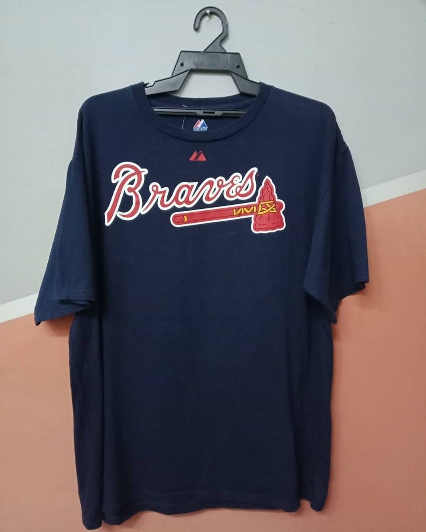 majestic atlanta braves t shirt