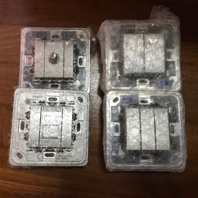 Vimar Eikon Switch Socket Outlet, Furniture & Home Living, Bathroom