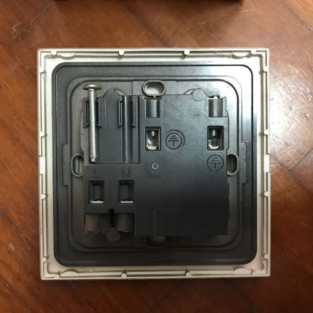 Vimar Eikon Switch Socket Outlet, Furniture & Home Living, Bathroom