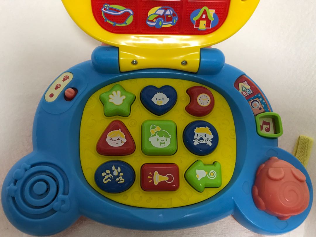 vtech baby's learning laptop blue
