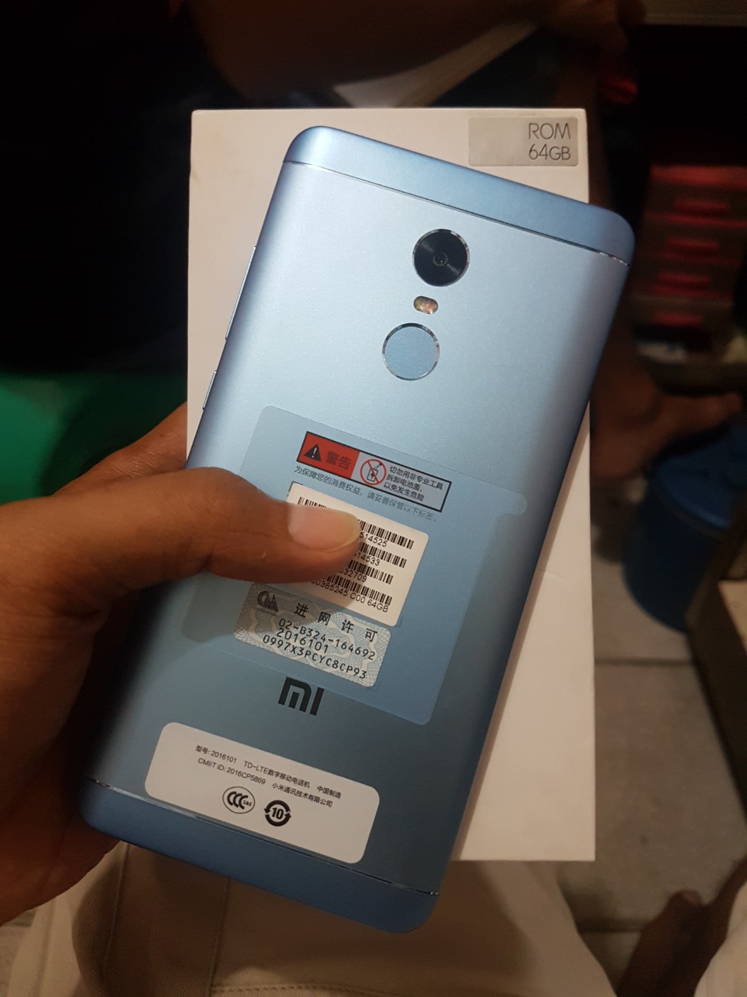 Xiaomi Note 4x 4 64 Snapdragon Blue Telepon Seluler Tablet Ponsel Android Xiaomi Di Carousell
