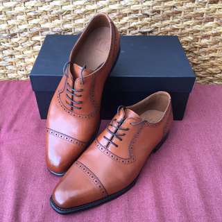 Ed Et Al Outram - UK Size 7 - Antique Brown - Wide foot