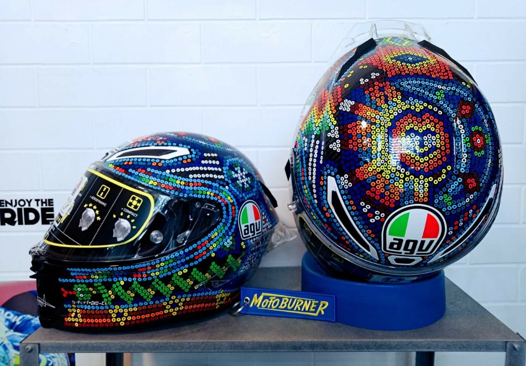 Agv Pista Rossi Winter Test 2018 Motorbikes Motorbike Apparel On Carousell
