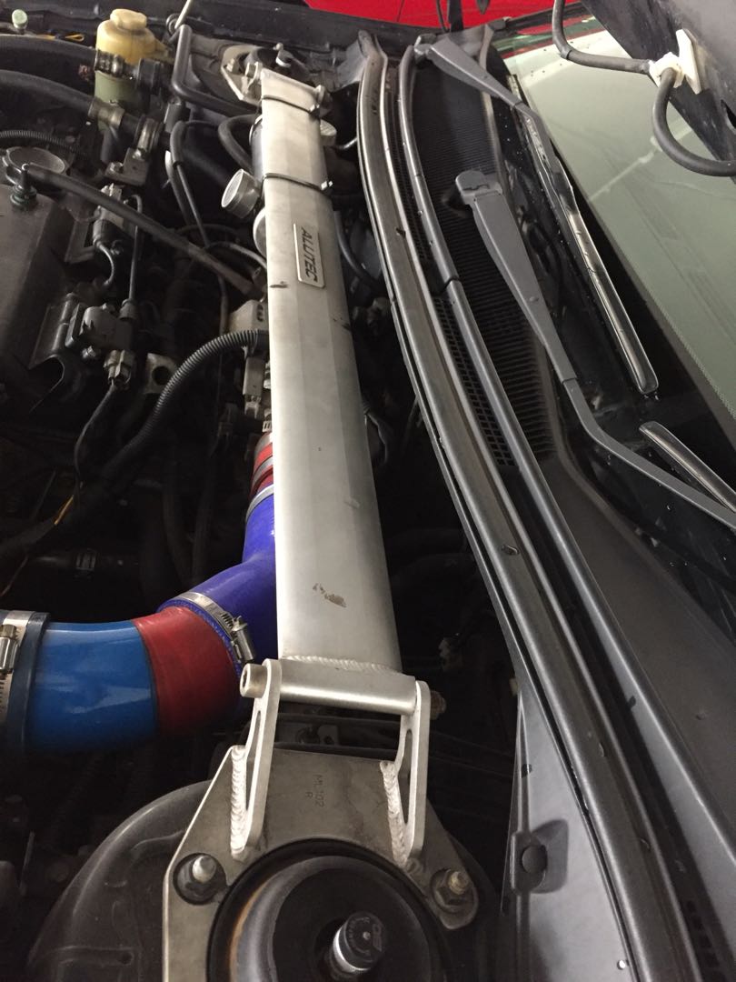 Alutec 3 point strut bar, Car Accessories, Accessories on Carousell