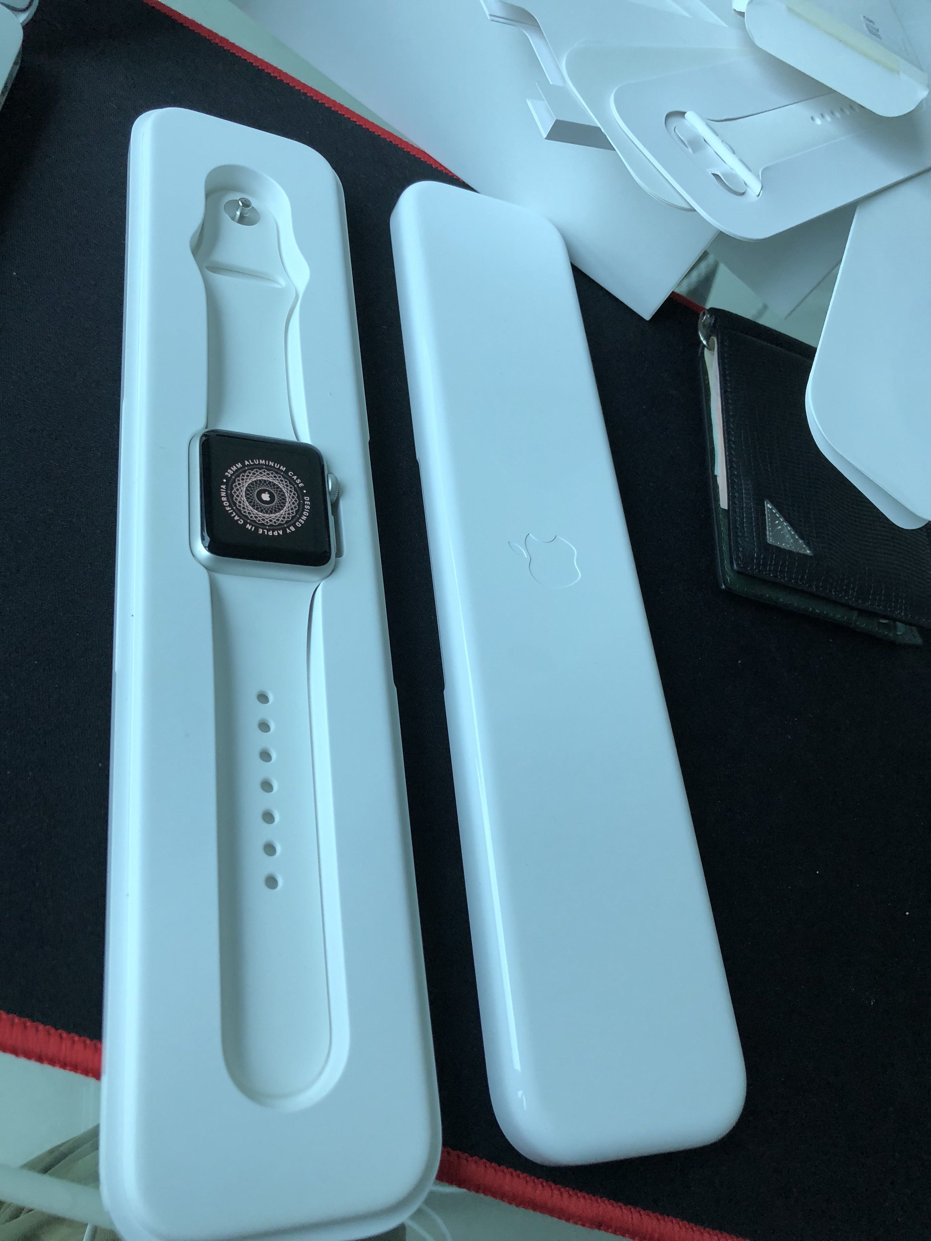Apple Watch Series 1 38mm White Sports Mobile Phones Gadgets Wearables Smart Watches on Carousell