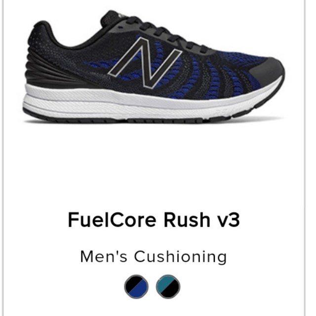 Authenic New balance FuelCore Rush v3 Color Black With Pacific