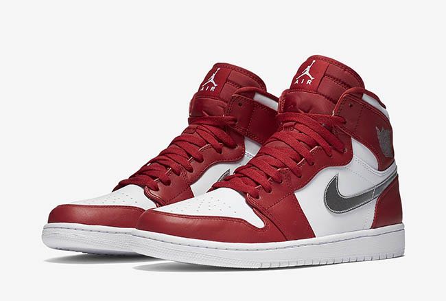 red white and silver jordan 1