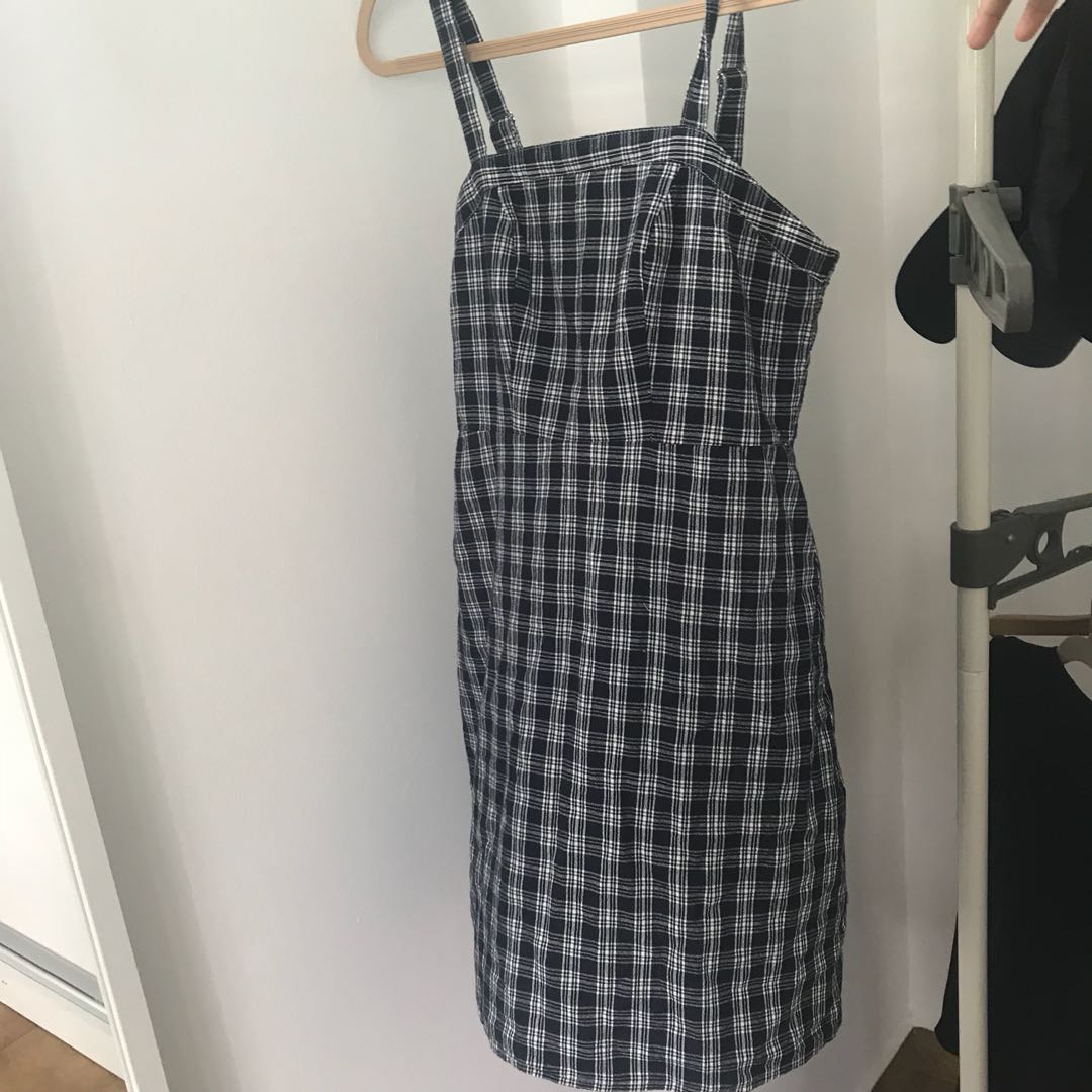 brandy melville plaid dress