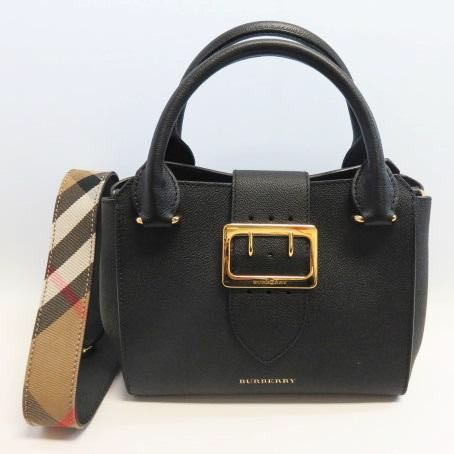 burberry small buckle tote