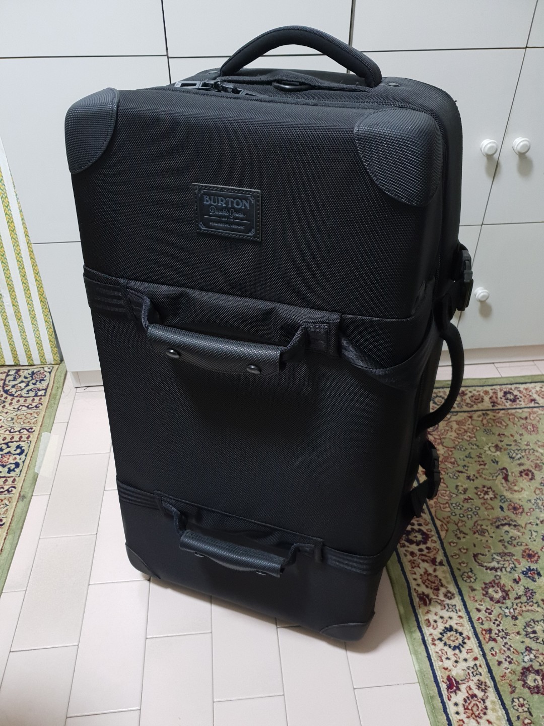 burton luggage double deck