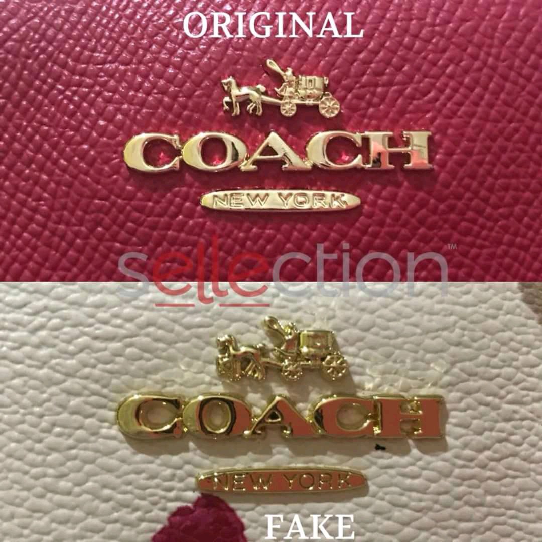 Coach Original Vs Fake, Women's Fashion, Bags & Wallets, Clutches on  Carousell