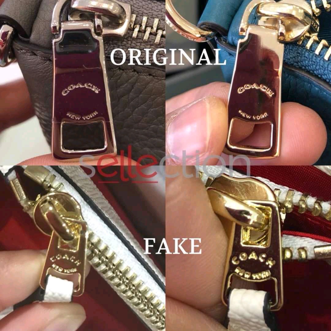Coach Original Vs Fake, Women's Fashion, Bags & Wallets, Clutches on  Carousell