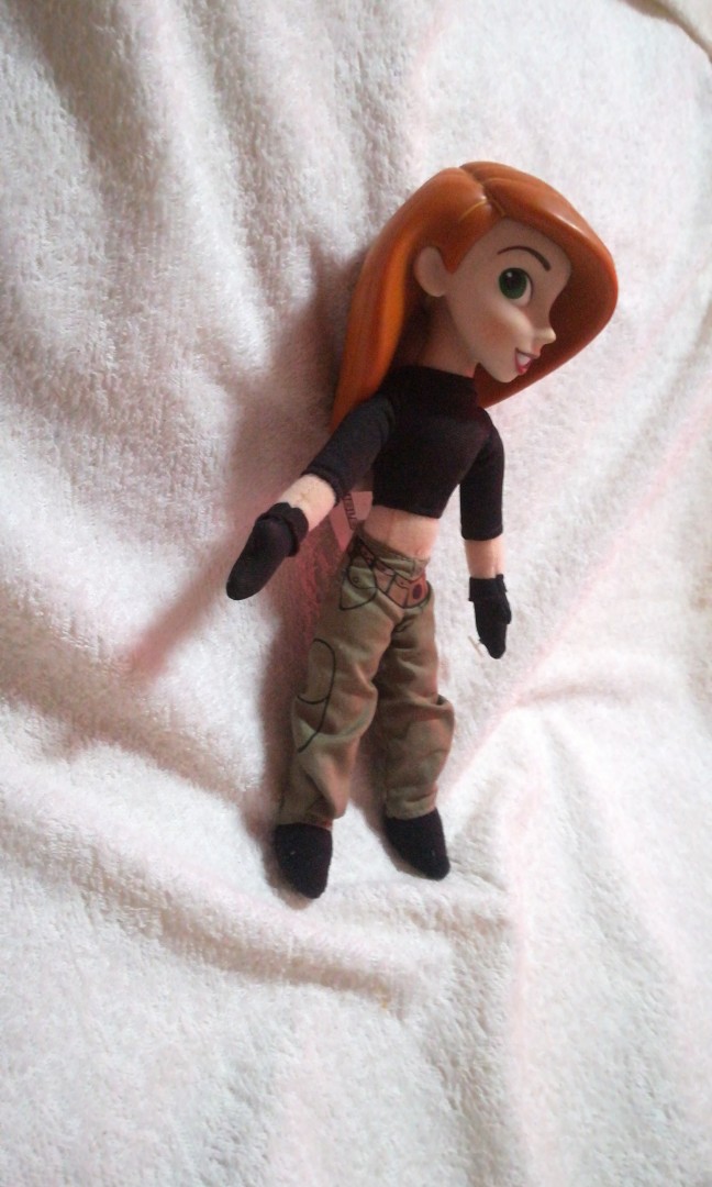 Disney Kim Possible 9 inch Bean Bag Doll with Vinyl Head Hobbies