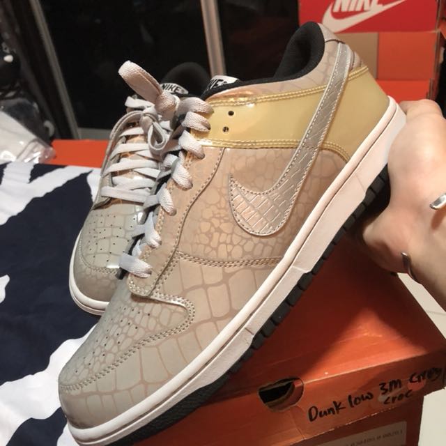 Nike dunk deals 3m croc