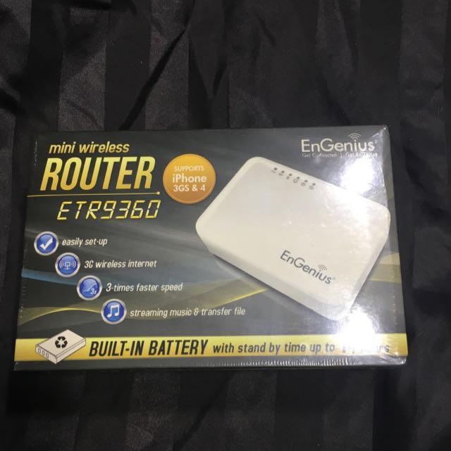 EnGenius Mini Wireless Router, Computers & Tech, Parts & Accessories ...