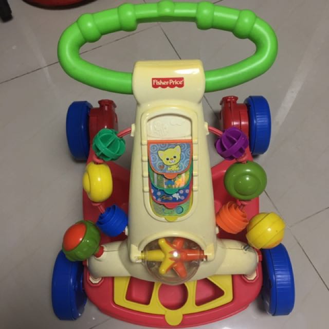 fisher price sit to stand walker