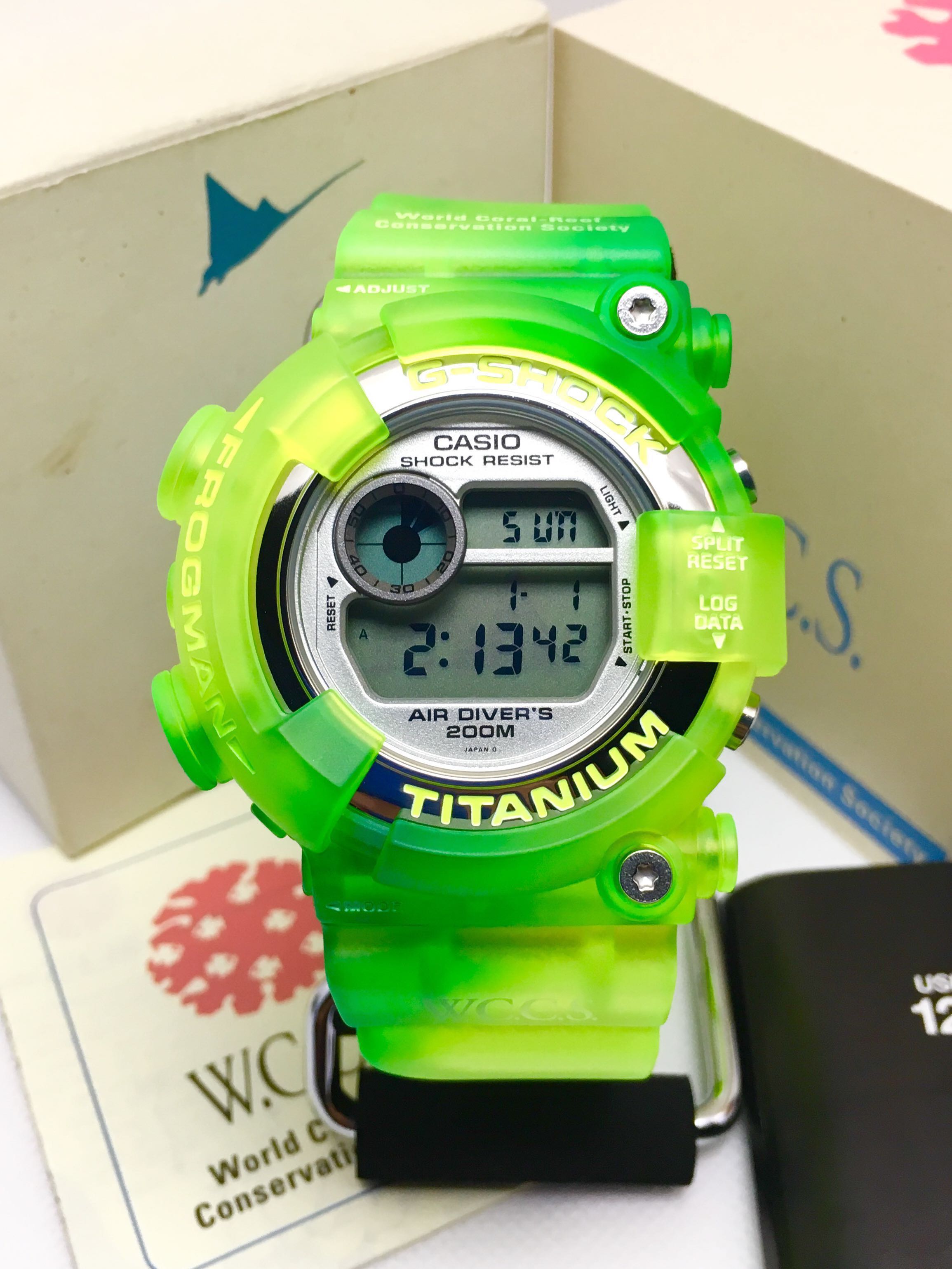 G clearance shock coral