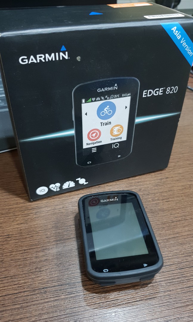 garmin edge 820 speed sensor