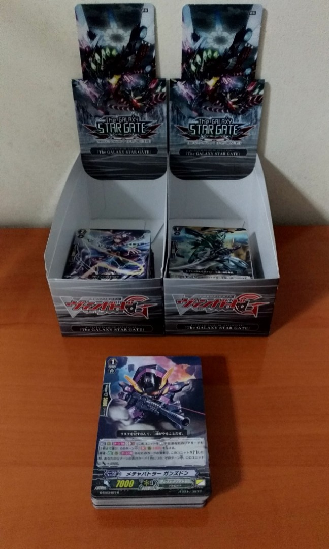 Wts Geb03 The Galaxy Star Gate C R Jap Cardfight Vanguard Hobbies Toys Toys Games On Carousell