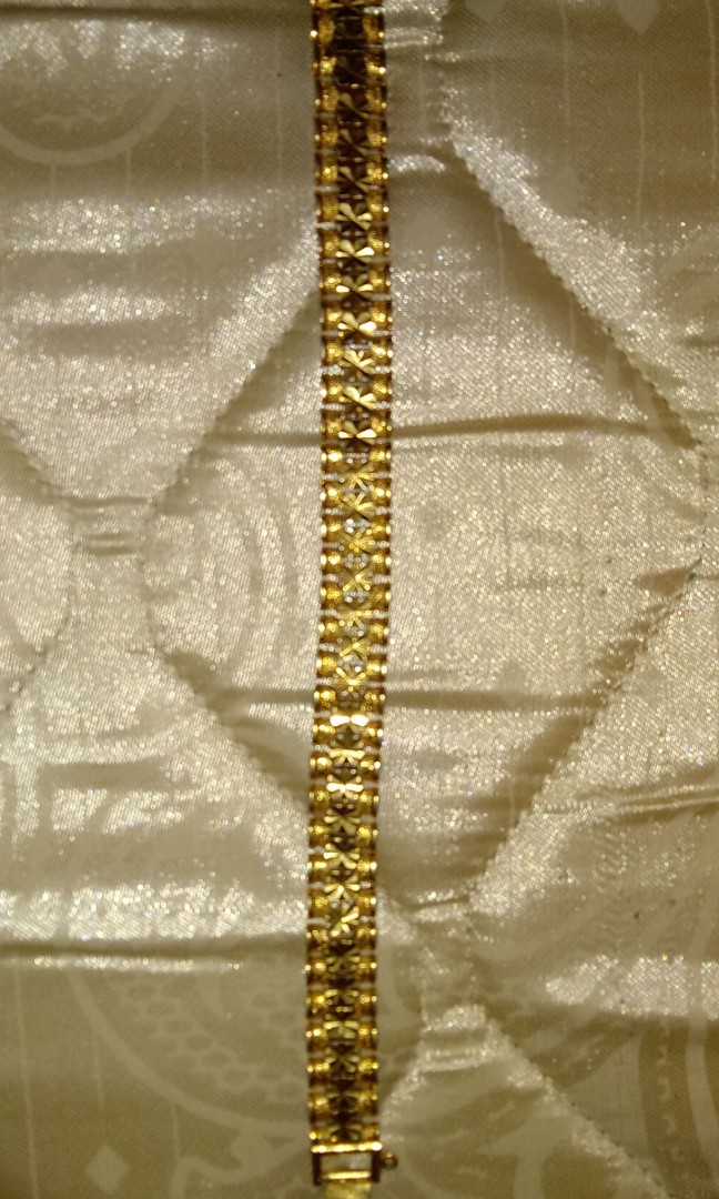 gelang gold plated