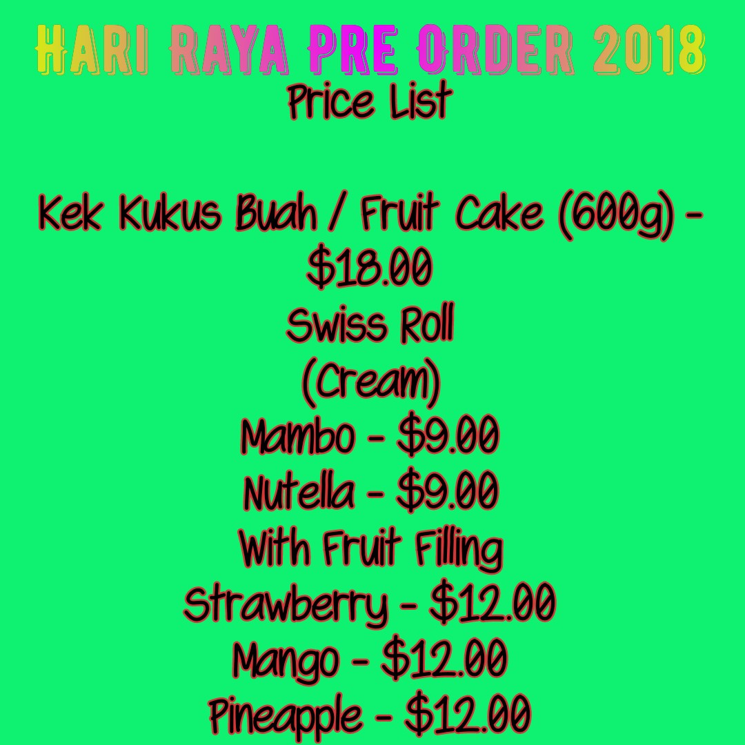 Hari Raya Kuih 2018 Food Drinks Baked Goods On Carousell