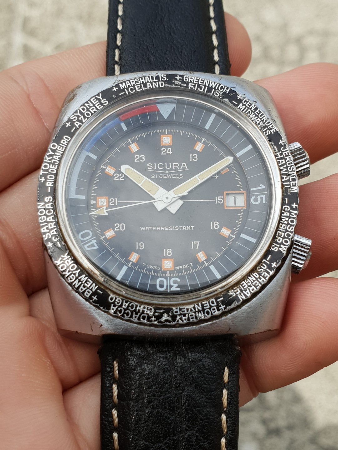breitling world timer
