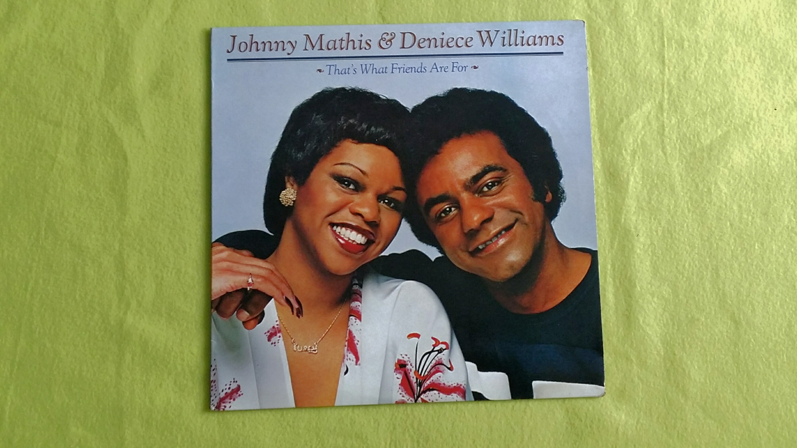Johnny Mathis Deniece Williams That S What Friends Are For Vinyl Record Vintage Collectibles Vintage Collectibles On Carousell