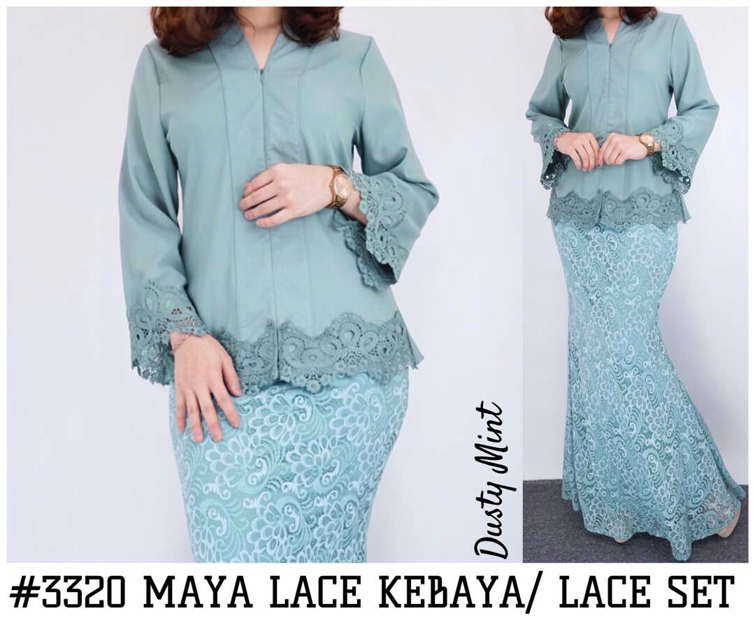 Kebaya Moden Lace Women S Fashion Clothes Others On Carousell