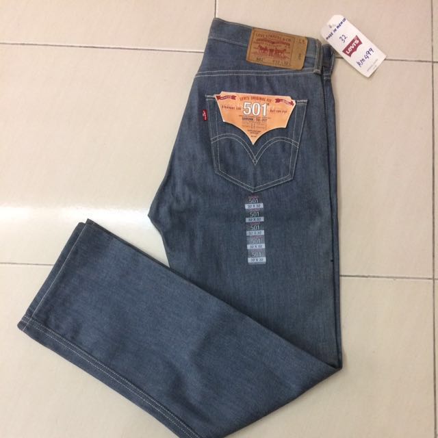 Levis 501 Raw, Made In Mexico, Men's Fashion, Bottoms, Jeans on Carousell