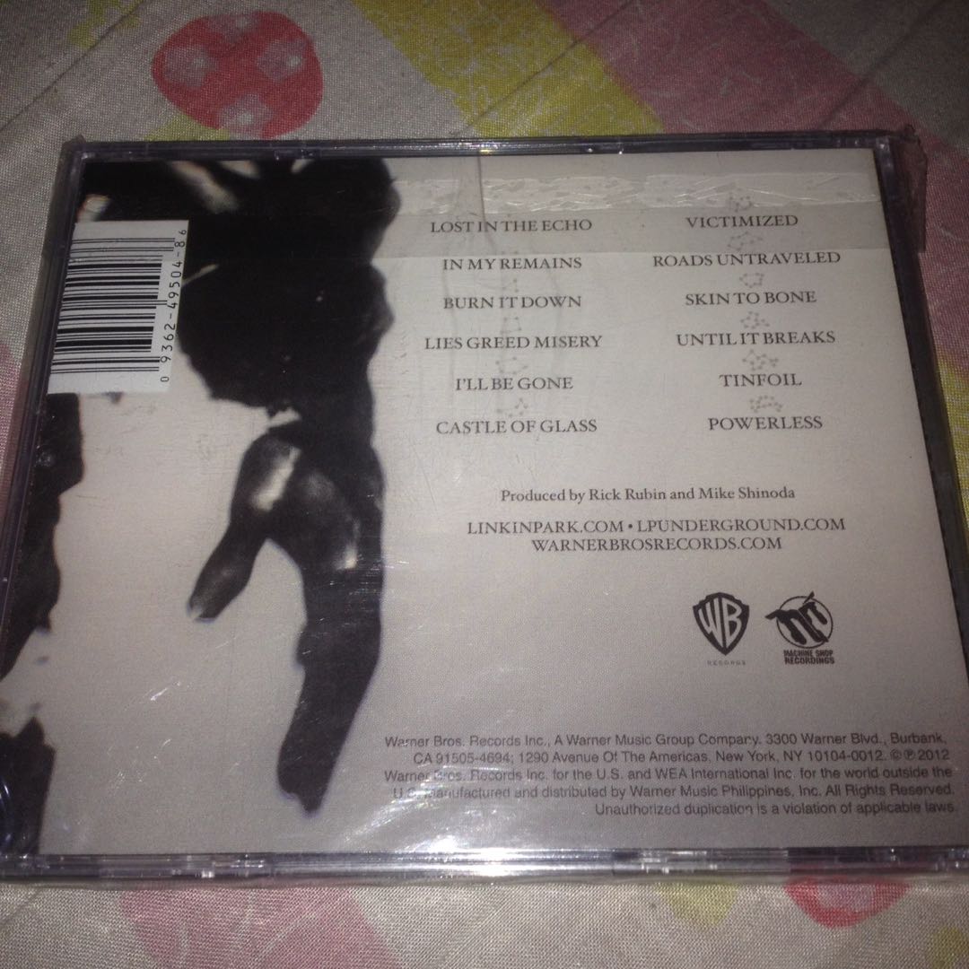 Linkin Park - Living Things album (Category: CDs & DVDs) located in Quezon City. Submitted by jigknot (Listing ID 172598484, Image 2). Description: Selling my for keeps album Linkin Park - Living Things RFS: i have my deluxe edition of Living Things and decided to let go of this one in my LP collection since i need funds Has a unnoticeable hairline scratch at the case upper right since i got the album Insides are good as new, only used once Comes