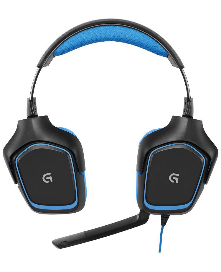 Logitech G430 7 1 Dts Headphone X Dolby Surround Sound Gaming Headset For Pc P Computer Headsets Computers Tablets Network Hardware Pumpenscout De