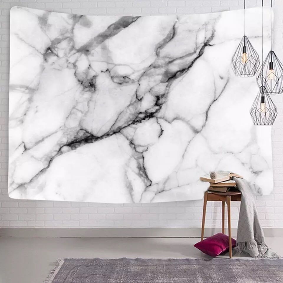 Marble Granite Moon Cloth Wallpaper Tapestry Furniture Home
